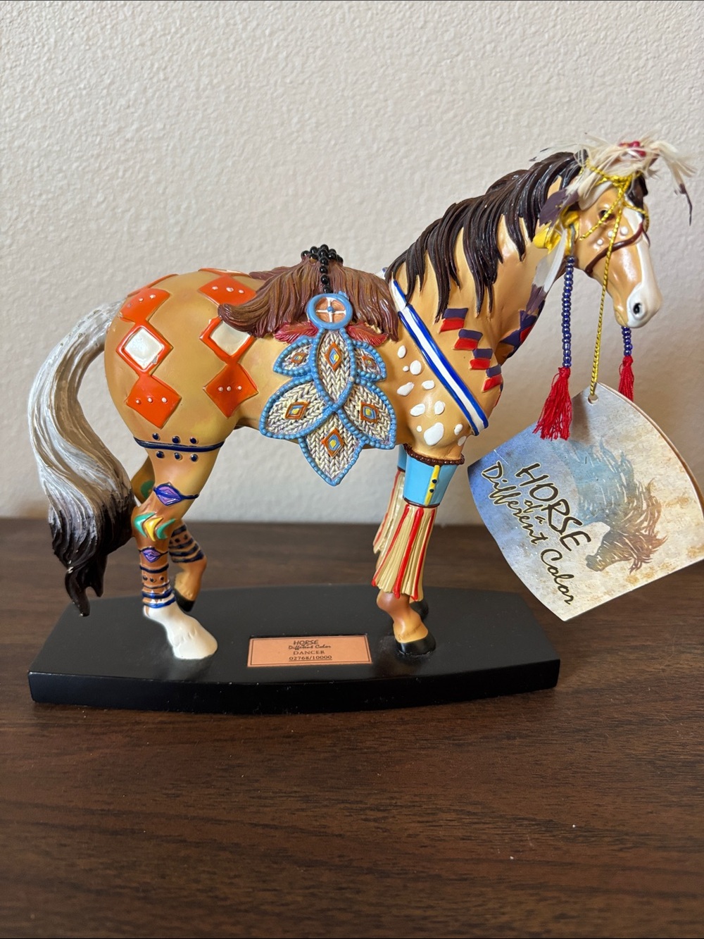 Horse of a Different Color “Dancer”Figurine Decorative Statue
